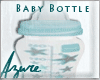 *A* Baby Bottle - Aqua