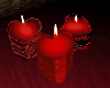 Romantic Heart Candles