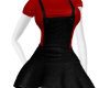 Overall Black & Red