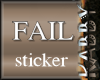 Fail Sticker