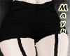 蝶 Blk Shorts w/Socks