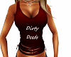 Dirty Deeds Red tank
