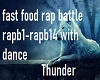fast food rap battle