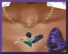 Hummingbird & Beads Neck