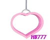 HB777 Heart Swing Pink 