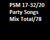 Party Songs Mix 17-32/78