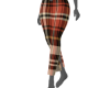 v. Orange Plaid Skirt RL