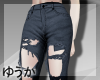 yʍ! D-Blue Ripped Jeans