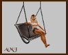 Br Leather Seat Swing