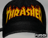 Thrasher Black Cap