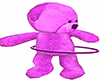 Purple Hula hoop Bear