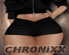 NiXX :: Rl Black Shorts