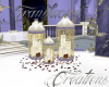 (T)Wedding Candles Laven