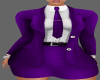 NeckTie Suit Purple F