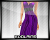 E~ Gown Purple