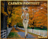 CARMEN PANTSUIT CAMEL PF