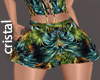 tropical skirt-pants