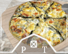Spinach Cheese Pizza