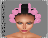 *CM* HAIR ROLLERS - BLK