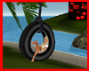 Hang out Tire swing an.