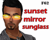 sunset mirror sunglass