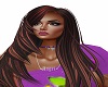 Brown w Red Highlights