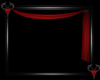 -N- Red Ceiling Curtains