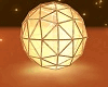 *Golden Geo Ball Seat*