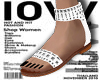 Iv-White Sandals