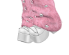 Fur Pink Boots