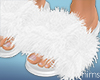 Cozy Fur Slippers White