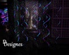 neon bithday streamers