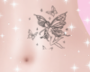 $ Fairy belly tattoo