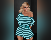 Lena Sweater Dress Blue