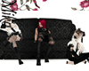 10 pose gothic couch