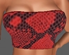 Leather Top Red