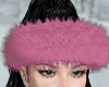 Fur Headband Pink