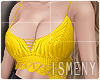 [Is] Busty Top Yellow