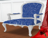 Royal Blue Wedding Seat