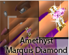 Amethyst Marquis Diamond
