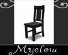 ~Mye~ Dark Wood Chair