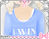 [Pup] Blue Twin Sweater