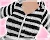 striped hoodie♡