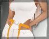 ! CREAM PANT SUIT orange