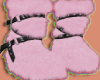 light pink faux