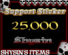Support Shysin 25k