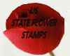 STATE FLOWER STAMPS 4
