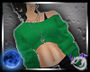 Crop Sweater Green
