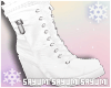 あII Sweet White Boots