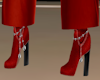 [CI]Leather Boots Red 4